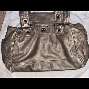 Marc Jacobs turnlock satchel Gold